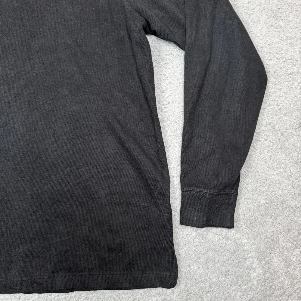 Polo Ralph Lauren Estate Rib Quarter Zip Pullover Black Cotton Mens XLT Tall